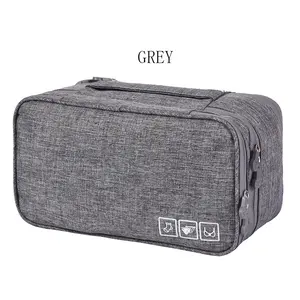 Portable travel underwear storage large capacity multi-function travel underwear bra finishing storage bag