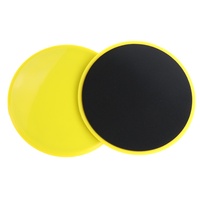 NQ SPORTS - Discos Deslizantes para Ejercicios Abdominales, Entrenamiento de Core, con Logotipo Personalizado, para Gimnasio y Pilates