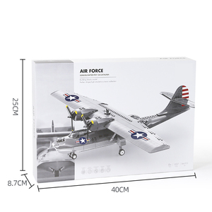 Série militaire 5007 PBY-5A Catalina MOC modèle 364 pièces pièces assemblage éducatif bloc de construction briques jouet ensemble pour enfants unisexe - Product Image 5