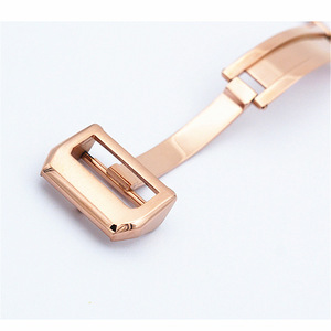 สายนาฬิกา Jettda 316L สไตล์หรูหรา ขนาด 18 มม. พร้อมตัวล็อคแบบเปิดได้ สำหรับนาฬิกา IWC Big Pilot's Watch Portuguese Aquatimer - Product Image 2