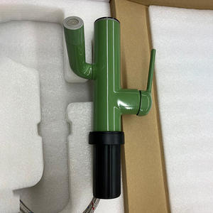 Robinet de cuisine multifonctionnel en acier inoxydable avec disque en céramique activé par une clé, double structure, pour évier - Product Image 2