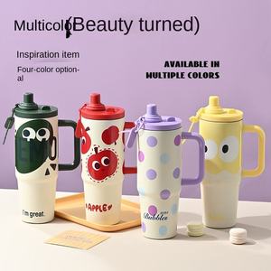 Vaso Térmico de Acero Inoxidable de 30 oz de Gran Capacidad, Diseñado para Hidratación Diaria, Café, Té, Jugo, Perfecto para Oficina, Gimnasio, Viajes - Product Image 1