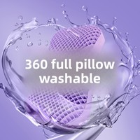 Oreiller rond en TPE à grille, lavable, pour adulte, sommeil profond, nouveau soutien cervical, rafraîchissant, sans pression, pour chambre à coucher domestique, personnalisable