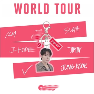 Offre Spéciale 2026 – Porte-clés en acrylique BTS World Tour <span class=keywords><strong>V</strong></span> JIN SUGA J-<span class=keywords><strong>Hope</strong></span> – Pendentif pour sac, groupe d'idoles KPOP, cadeau d'anniversaire - Product Image 3