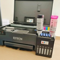Imprimante photo L8058/8050 uniquement, imprimante pour la maison/le bureau, se connecte au téléphone portable, tout-en-un avec papier A4 pour les étudiants