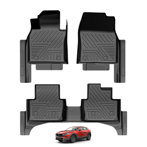 Accessori auto marca KQD impermeabili a caldo pressato facile pulire tappetino posteriore per auto per <span class=keywords><strong>Jeep</strong></span> AudI Toyota Mazda - Product Image 1