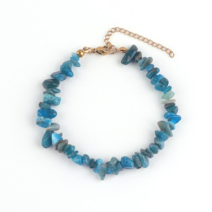 도매 불규칙한 천연 자갈 돌 크리스탈 비즈 팔찌 치유 보석 팔찌 보헤미안 보석 - Product Image 6