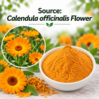 Ekstrak Bunga Calendula Officinalis Fruiterco Bubuk 10:1 Bahan Baku Botani untuk Formulasi Kosmetik