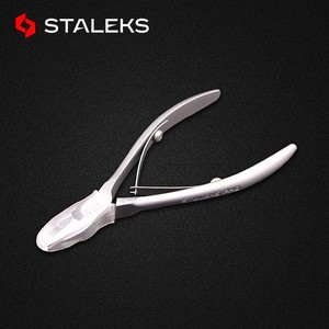 <span class=keywords><strong>STALEKS</strong></span> NS-70-14 Pince à cuticules professionnelle |   Pince à cuticules portable en acier inoxydable espagnol de 14 mm, durable, pour salon - Product Image 4