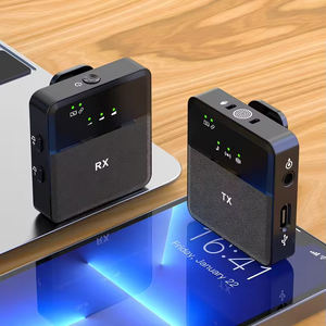 Sx9 DSP microphone à réduction de bruit version professionnelle caméra micro téléphone vidéoconférence lavalier micro <span class=keywords><strong>sans</strong></span> <span class=keywords><strong>fil</strong></span> - Product Image 3