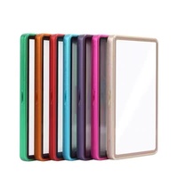 Étui de protection magnétique en aluminium 35PT résistant aux UV pour cartes gradées, fabriqué en usine OEM, étui de protection métallique pour cartes PPSA CGC