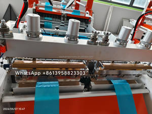 Precio de fábrica personalizado o estándar Línea doble Bolsa de <span class=keywords><strong>camiseta</strong></span> de plástico de alta velocidad Revestimiento de cubo de basura Máquina <span class=keywords><strong>para</strong></span> fabricar bolsas de basura negras - Product Image 3