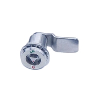 Loquet de compression industriel SS304 pour armoire, durable, anti-vibration, avec finition polie et clé mécanique