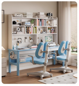 Chất lượng cao phổ biến hiện đại 2 chỗ ngồi bàn máy tính văn phòng nhà đôi nghiên cứu bảng - Product Image 2