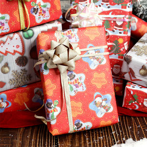 2025 Wholesale <b>Christmas</b> Gift <b>Wrapping</b> <b>Paper</b> 70 *95 cm <b>Wrapping</b> <b>Paper</b> Packaging - Product Image 6