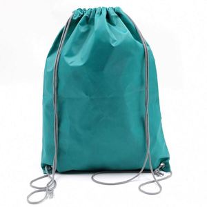 Custom Logo Polyester Drawstring Sports Bag Factory Promotional Sportpacks - Product Image 3