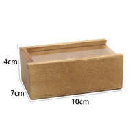 Boîte de rangement rectangulaire moderne en bois de pin carbonisé de haute qualité, gravure personnalisée, organisateur durable pour articles divers, idéal pour offrir