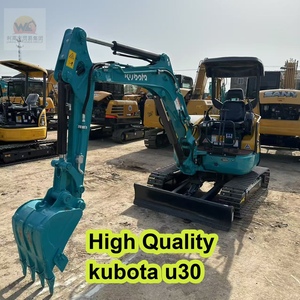 High Quality <b>Used</b> Digger U30 Mini Crawler Excavator 3 Ton Hydraulic Digger Compact Excavation <b>Machine</b> for Construction - Product Image 1