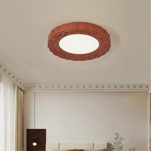 Lámpara de Techo LED de Estilo Nórdico Retro Japonés, Minimalista, Posmoderna, con Protección Ocular para Dormitorio, Estilo Francés - Product Image 2
