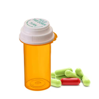 Vente en gros de corps de bouteille médicale en plastique PP de type scellé spécial 16DR équipé d'inserts fixes et de bouchons de bouteille rotatifs
