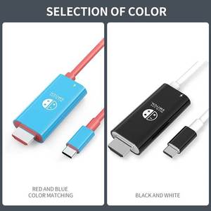 <span class=keywords><strong>Cable</strong></span> de Carga Rápida USB C Tipo-C a PD de Alta Calidad, <span class=keywords><strong>Cable</strong></span> HDTV 4K30Hz para Switch, Laptop y Teléfono Móvil - Product Image 3