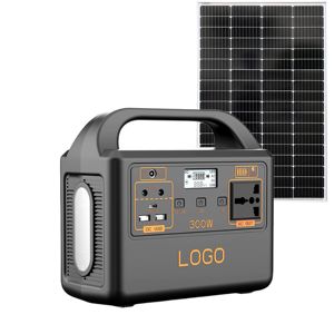 Estación de Energía Solar de Emergencia de 300W con Batería LiFePO4, Controlador MPPT, Inversor de Onda Sinusoidal Modificada, UPS, Energía Solar - Product Image 1