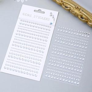 Musique Festival Fête Visage Bijoux Décoration Strass Cristal Enfants Jouets DIY Diamant Stickers Maquillage des yeux Ongles auto-adhésifs - Product Image 6