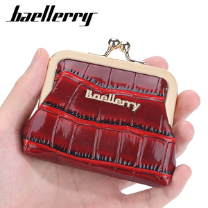 กระเป๋าใส่เหรียญผู้หญิง Baellerry ลายจระเข้ขนาดเล็ก สีแดง - Product Image 5