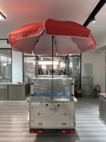 Remolques de cocina móviles TUNE China, carrito de hot dogs con equipo de cocina personalizado