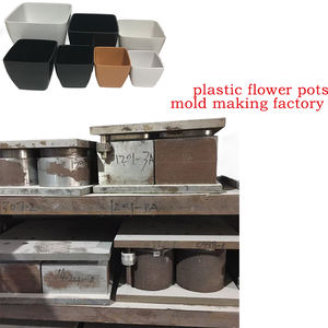 Pot de fleur en plastique personnalisé moule fabricant moulage par injection usine rond carré jardinière moule conception OEM Service - Product Image 2