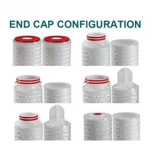 China Mill 0.22/0.45/0.65 Micro Absolute PES Membrane Cartridge <strong>Filter</strong> Wine <strong>Filter</strong> Membrane Pleated <strong>Filter</strong> for Final Filtration - Product Image 4