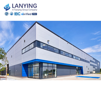 Mejores ventas edificios estructura de acero almacén prefabricado Estructura de edificio de acero de metal prefabricado a Canadá