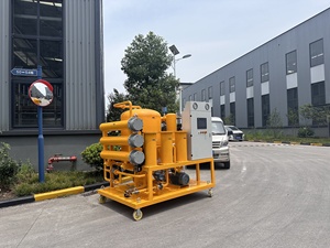 Nuevo sistema de limpieza de aceite de planta de filtración de aceite de transformador móvil para exteriores, vacío de doble etapa, flujo de 30L/Min, 2 años de garantía - Product Image 5