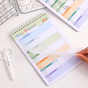 IMODA papeterie A5 planificateur de repas hebdomadaire avec liste d'épicerie sans date bloc-notes de planification de repas quotidien pour la planification de menus, alimentation saine - Product Image 4