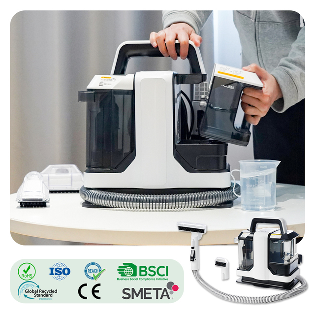 Carpet Upholstery Spot Vacuum Cleaning Machine Brush Wet and Dry Sofa Washing Handheld Portable Spot and Stain Carpet Cleaner