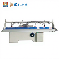 Scie à panneaux verticale Machine à travailler le bois Scie circulaire Moteur 7,5 KW 380V Outil professionnel 2800 mm Longueur maximale 215 mm Épaisseur 700 mm