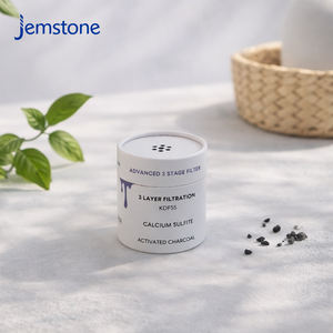 Envase de Tubo de Cartón Kraft Personalizado con Filtro de Ducha Ecológico Impreso, Envase de Tubo de Papel Rígido para Cosméticos y Té - Product Image 1