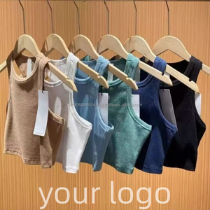 Soutien-gorge de sport personnalisé avec logo pour femme, idéal pour le yoga - Product Image 1