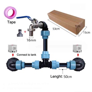 Robinet à filetage interne 1/2 ", 3/4 ", 1 " pour robinet de jardin en laiton, adaptateur de vidange de réservoir IBC, robinet de connexion rapide pour jardin - Product Image 2