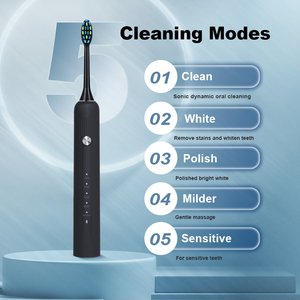 IPX7 Waterproof Intelligent Sonic Electric <b>Toothbrush</b> Rechargeable Ultrasonic Vibration Electric <b>Toothbrush</b> - Product Image 3