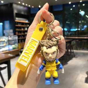 Брелок-фигурка Дэдпула и Вулвина из мультфильма для ключей от машины и сумок, парный, для трансграничной торговли - Product Image 6