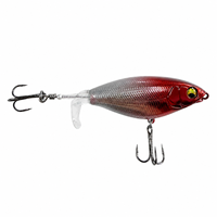 Leurre de pêche flottant LUSHAZER Spin Tail Topwater 80mm 90mm, leurre dur avec hélice rotative pour achigan, brochet, perche, truite