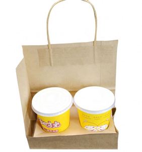 Bolsas de Papel Kraft Resistentes al por Mayor para Té, Cerveza, Jugo, Café y Vino, para Bebidas para Llevar, con Accesorios Completos de Cinta - Product Image 6