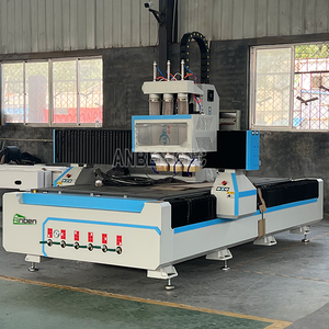 Routeur CNC pour le travail du <span class=keywords><strong>bois</strong></span> ANBEN ATC <span class=keywords><strong>3</strong></span> <span class=keywords><strong>axes</strong></span> 1520 Machine à broche avec moteur pour meubles d'armoire Certifié CE Broche haute vitesse - Product Image 1