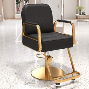 Silla de Peluquería Nueva de Alta Calidad, Giratoria 360 Grados, Altura Ajustable, Silla de Peluquería con Reposapiés - Product Image 2