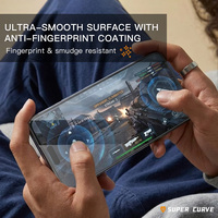 Mietubl 500CC Super Curve HD Verre trempé sans bordure haute transparence pour protecteur d'écran en verre pour iPhone