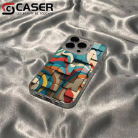 Coque de téléphone portable antichoc rigide au design créatif et coloré, inspirée des blocs de construction, pour iPhone 17 16 15 14 13 Pro Max