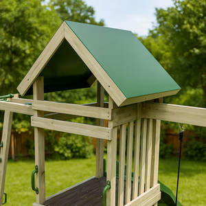 Outdoor Large Creative Kids Wooden <b>Play</b> Set Swing Set Slides Garden Backyard <b>Play</b> Tower Outdoor Playground Jungle Gym for Kids - Product Image 3