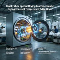 Sèche-linge à pompe à chaleur basse température EVI, machine de séchage spéciale pour tissus en laine à température constante