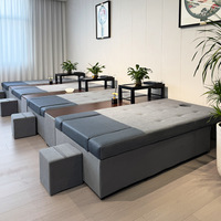 Table de massage électrique réglable et pliable pour salons de spa et hôtels – Idéale pour le lavage des pieds et la pédicure thérapeutique
